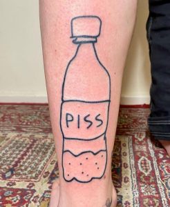 Botella ignorant tattoo