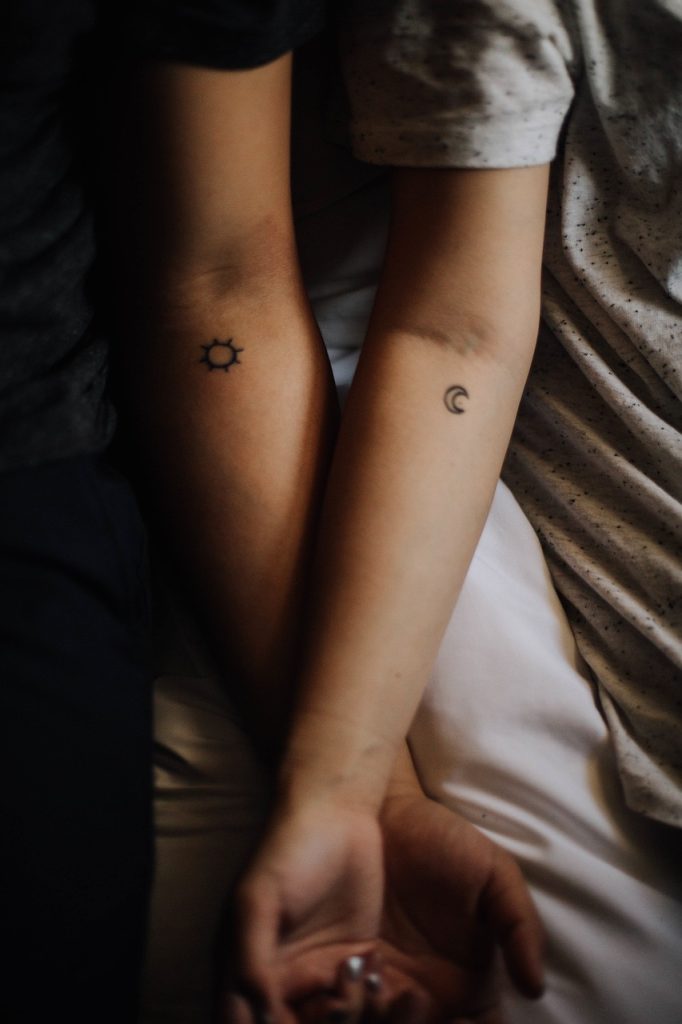 Tatuaje de pareja idea