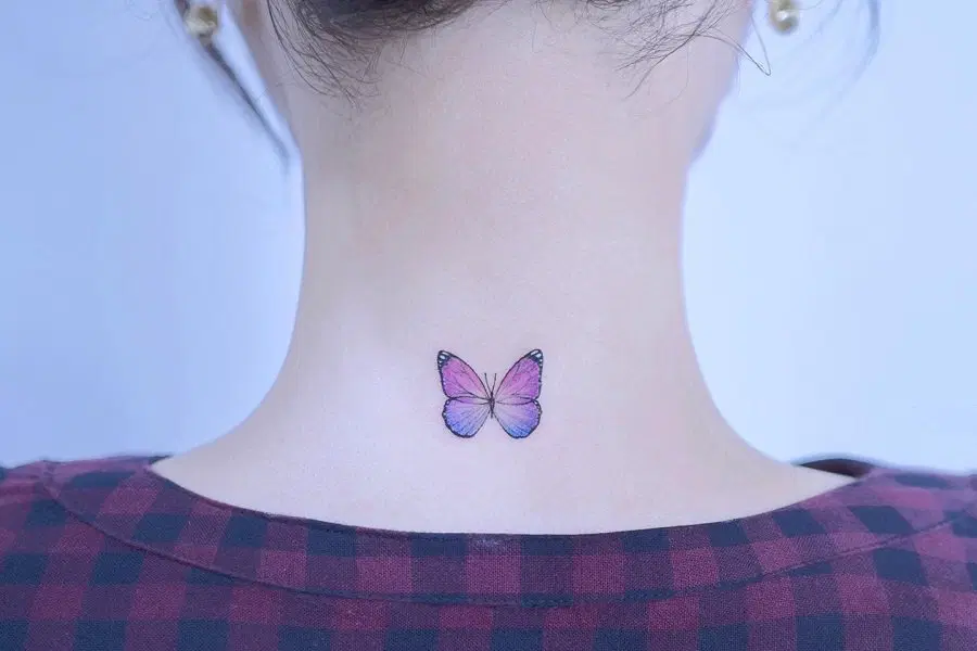 Significado tatuaje de mariposa color