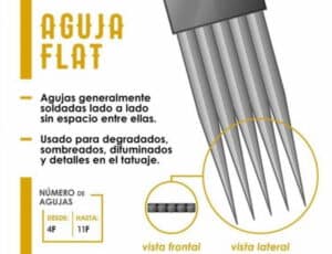 Agujas Flat shader