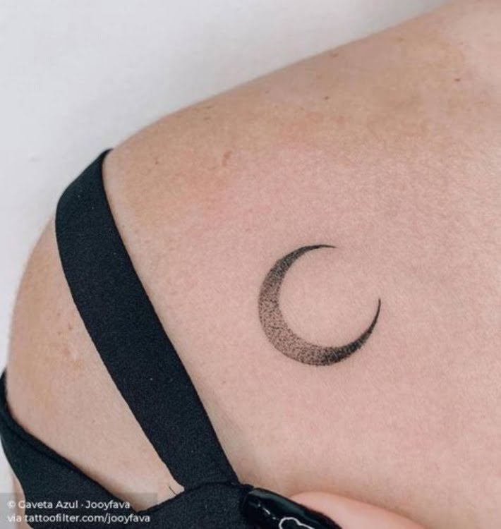 Tatuajes Minimalistas luna