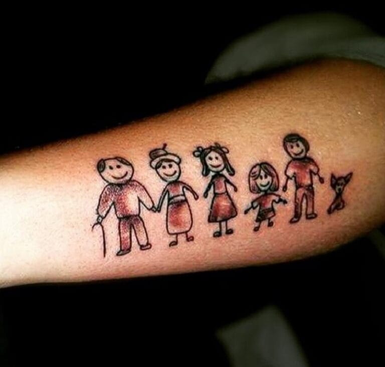 Tatuajes de familia, significado y ejemplos - Tattoo School Madrid