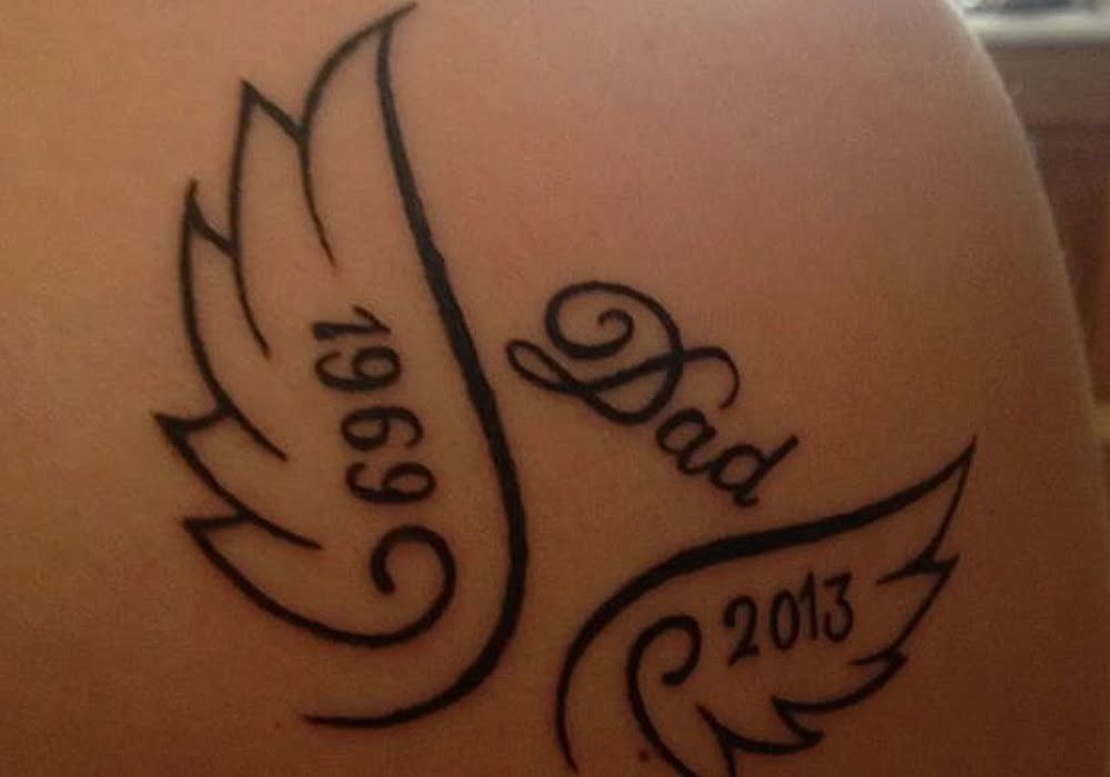 Tatuajes alusivos al fallecimiento