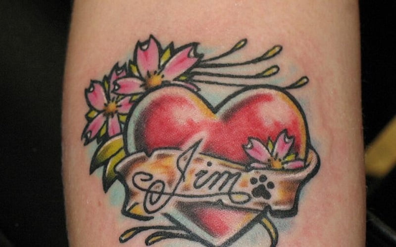 Nombre en el corazón