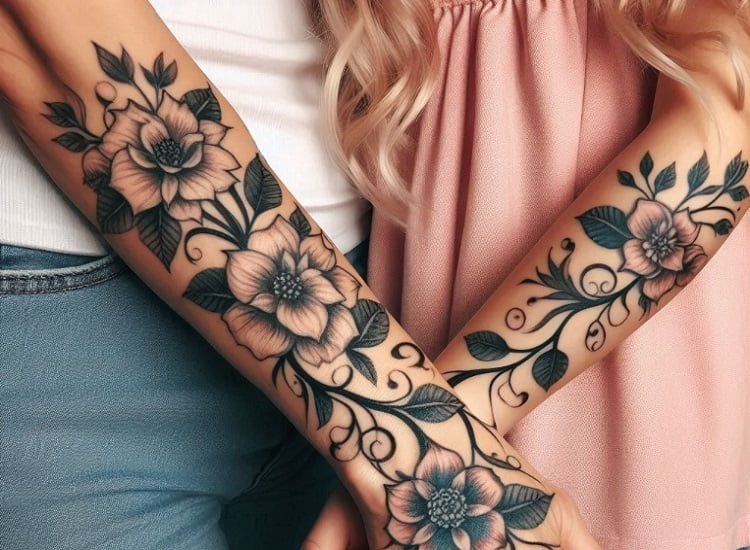 Tatuajes madre e hija