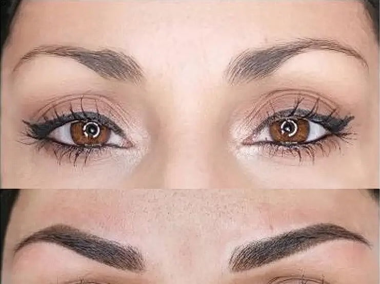 Diseño de cejas :detalle