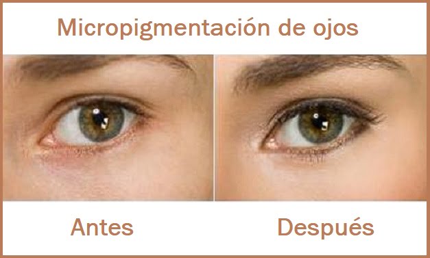 Micropigmentación de ojos