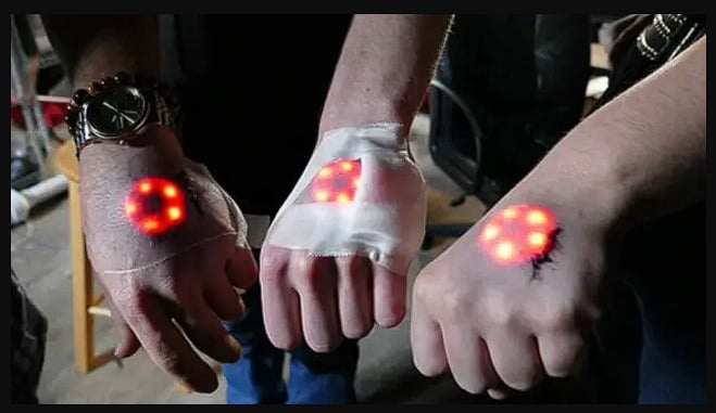 Luces en la tinta del tatuaje