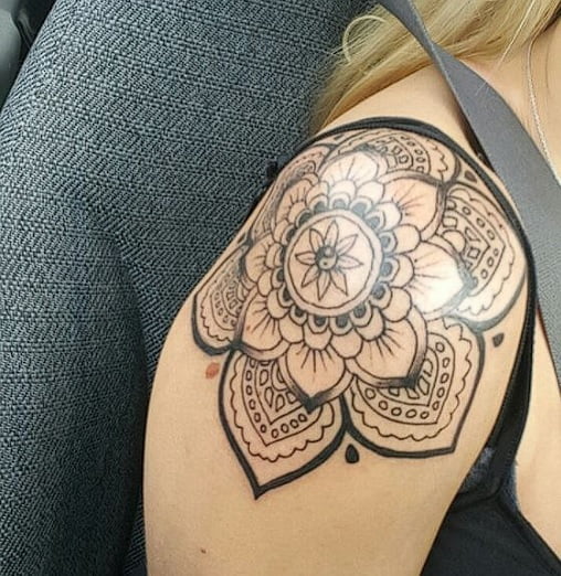 tatuaje de mandala