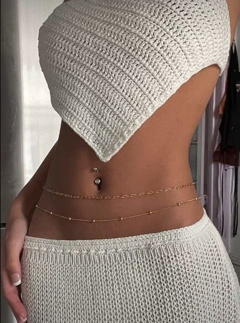 Significado de los piercings según su ubicación: en el ombligo