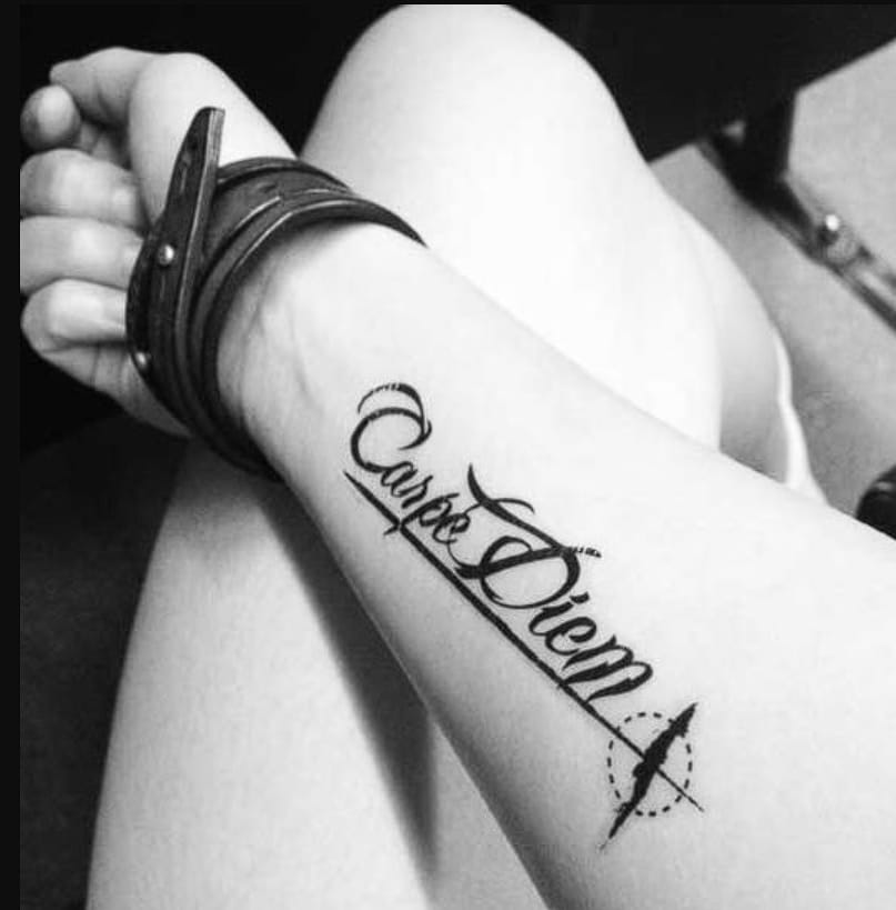Palabras pata tatuarse: Carpe Diem
