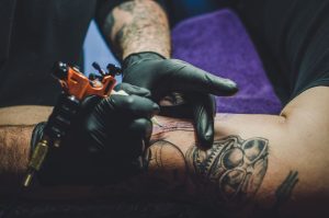 Tintas homologadas para tatuar